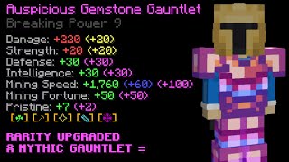 Hypermaxing The 100 Mil Gemstone Gauntlet In Skyblock | Hypixel Skyblock Ep51