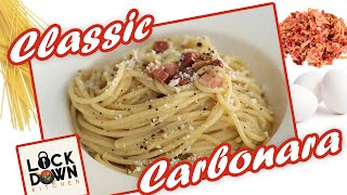 Classic Halal Spaghetti Carbonara