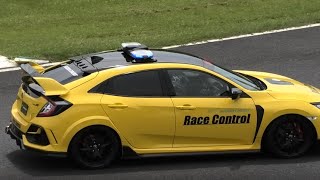 （この車に何かあったのですか？教えてください）RACE CONTROL CAR  CIVIC TYPE-R 鈴鹿サーキット   2021.08.22