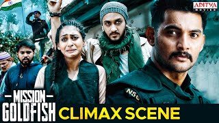 Mission Gold Fish Climax Scene  Hindi Dubbed Movie | Aadi, Sasha Chettri, Nitya Naresh