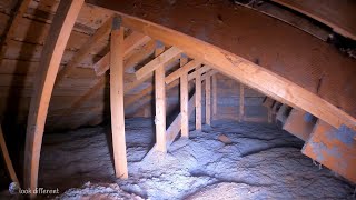 Look inside the roof to check the leaks