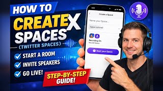 How To Create X Spaces (Twitter Spaces) | Step-by-Step Beginner Guide