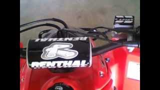 RENTHAL FAT BARS , [ Black CR High/ATV Bend ]