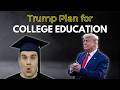 Donald Trump's College Education Plan & What it Means for YOU...