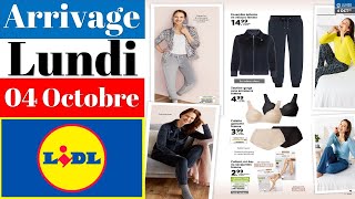 Catalogue Lidl France💜 arrivage lundi💚 mode femme 💖4 octobre 2021🔔