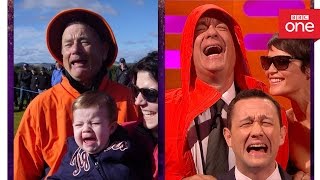 Tom Hanks recreates THAT Bill Murray photo - The Graham Norton Show 2016 - BBC