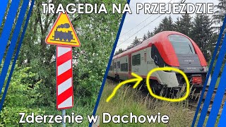 Dachowa: Tragiczne zderzenie na przejeździe kolejowym [Linia 272 / Odcinek Kórnik - Gądki]