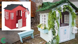 Little Tikes Playhouse English Cottage Makeover