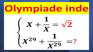 Problème de maths Olympiade. je te lance ce défi