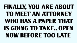 🧾FINALLY, YOU ARE ABOUT TO MEET AN ATTORNEY WHO HAS A PAPER THAT IS GOING TO TAKE.. OPEN NOW