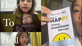 Vlog ลองกิน Happy ฉบับคนเป็นซึมเศร้า | เรียลๆยาวๆอยู่กัน5วันเต็มๆ 🫂✨