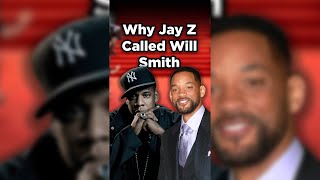 Why Jay-Z called Will Smith After SLAPPING Reporter #shorts