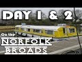 NORFOLK BROADS VLOG! DAY 1 & 2 - TRAVELLING TO THE BROADS!