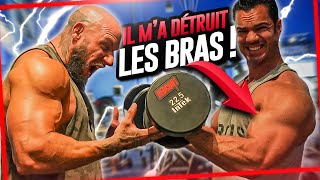 IL M'A DÉTRUIT LES BRAS ! DES SUPERSET BICEPS TRICEPS DE FOLIE !