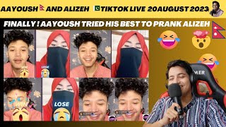 AAYOUSH PRANKED ALIZEH 🥷  SAYS \