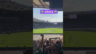 Grace Scottish Cup Final Celtic vs Inverness 2023