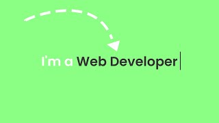 How to Make Typing Text Animation using HTML & CSS | Step by Step Tutorial