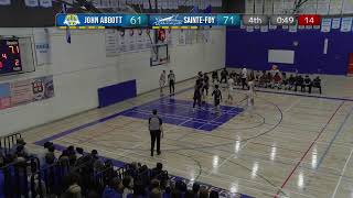 RSEQ Basketball masculin 🏀 Sainte-Foy @ John Abbott [1/31/2025]