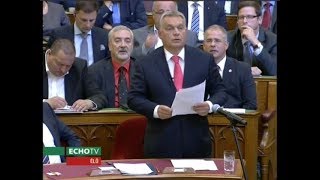 Orbán Viktor viszonválasza - Echo Tv