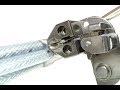 Stainless Steel Cable Tie Tensioning Tool Demo