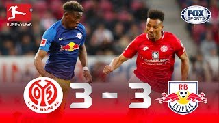 Mainz 05 - RB Leipzig [3-3] | GOLES | Jornada 32 | Bundesliga