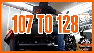 107 to 128 Engine Build - 2019 Sport Glide - WHAT A BEAST!