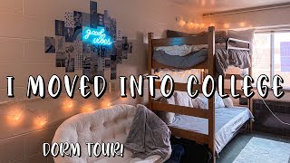 COLLEGE MOVE IN + DORM TOUR