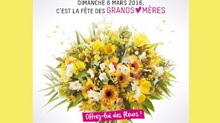 Dimanche, offrez des fleurs à votre mamie !