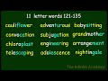 11 letter words | Decoded | 200 words