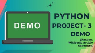 Python Project || Live Code || Source Code || 2025 || Random Wikipedia Article