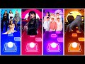 BLACKPINK vs Wednesday Addams vs BTS vs Thing | Tiles Hop EDM Rush – Best Music Game