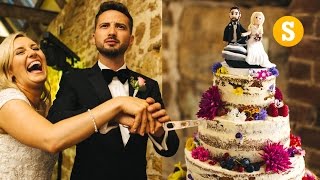 HOW TO MAKE A WEDDING CAKE! | Sorted Food
