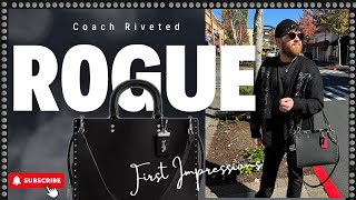 Coach Rogue 30 with Rivets |  Unboxing \u0026 First Impressions