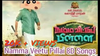Namma Veetu Pillai 8d songs mashup | Shinchan version | Epic central