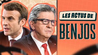 Macron très tactile et Mélenchon ministre de TikTok - Les Actus de Benjos #8