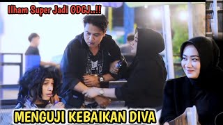 BEGINILAH REAKSI DIVA KETIKA MELIHAT ABANG BERBUAT KASAR TERHADAP ODGJ..!