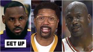 Jalen Rose explains how the LeBron-MJ GOAT debate will be viewed if the Lakers win the title |Get Up