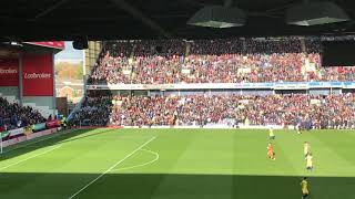 Pre-match at Burnley FC