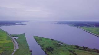 【ドローン空撮】茨城県「涸沼」2017/8月