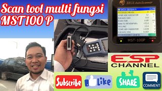 TUTORIAL CARA MENGGUNAKAN SCAN TOOL ZEUS MASTER MST 100 P PADA HONDA VARIO 150