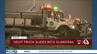 SLOW DOWN: ICY ROADS AHEAD