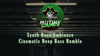 Cinematic Deep Bass Rumble - 1 Hour (Ambience Synth Bass)