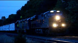 CSX Q415-01 with two Geeps trailing!