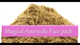 Magical Ayurvedic Herbs Face-pack for Pimples | Fairness | Glowing Skin
