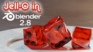 Photorealistic Jello in Blender 2.8 Tutorial - Beginner