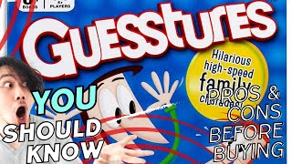 Hasbro Guesstures Card Game - games for large groups with pros and cons from users reviews on amazon