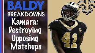 Why Alvin Kamara is the Toughest Matchup in the NFL | Baldy Breakdown