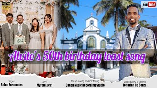 Alvito's 50th birthday toast song | Rolan Fatima Production | New Konkani Song 2024