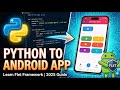 Build Android Apps with Python in 10 Minutes! (Flet Framework)