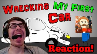 THIS WAS FUNNY! || Brewstew - Wrecking My First Car Reaction! (w/ @Marthachuckerston)